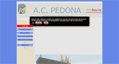 Desktop Screenshot of pedonacalcio.com